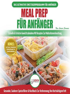 cover image of Meal Prep Für Anfänger